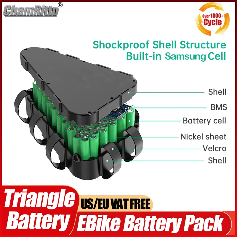36v 48v 52v 60v 72v Electric B - 72V 50Ah 21700 Lithium Battery recension och pris