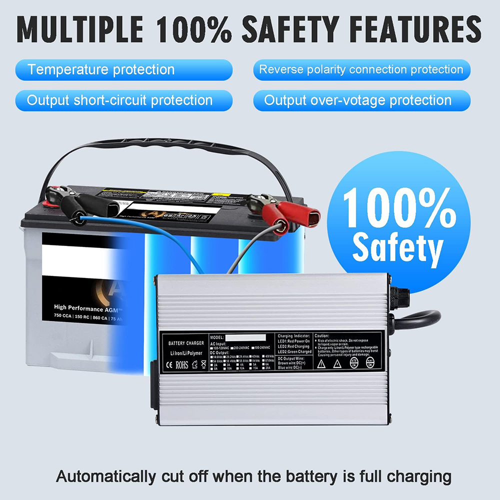 67.2V 5A Charger 60 Volt 10A L - 84V 20A Smart Charger recension och pris